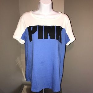 VS pink shirt